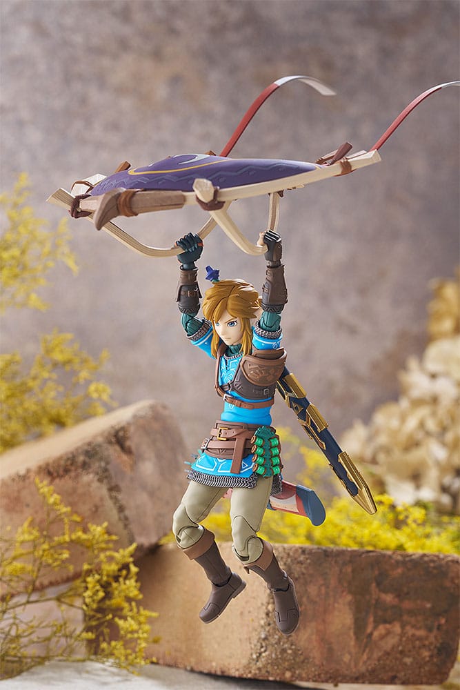 The Legend of Zelda Tears of the Kingdom Figma Action Figure Link Tears of the Kingdom Ver. DX Edition 15 cm - MangaShop.ro