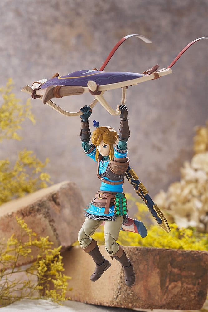 The Legend of Zelda Tears of the Kingdom Figma Action Figure Link Tears of the Kingdom Ver. DX Edition 15 cm - MangaShop.ro