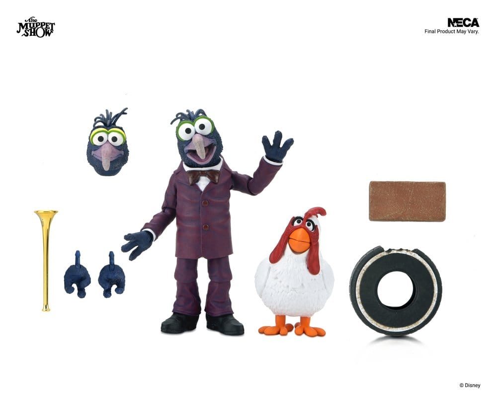 The Muppets Ultimate Action Figure Gonzo with Camilla 18 cm - MangaShop.ro