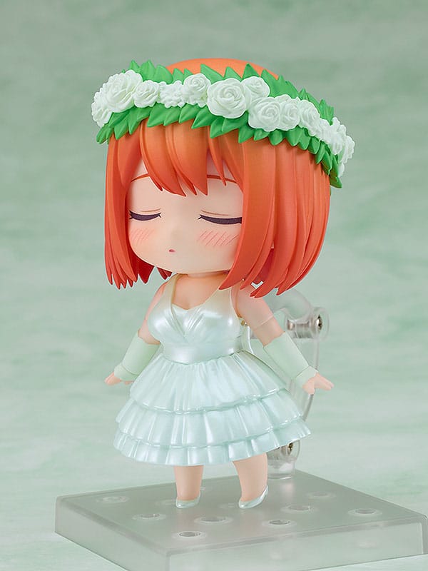 The Quintessential Quintuplets Nendoroid Action Figure Yotsuba Nakano: Wedding Dress Ver. 10 cm - MangaShop.ro
