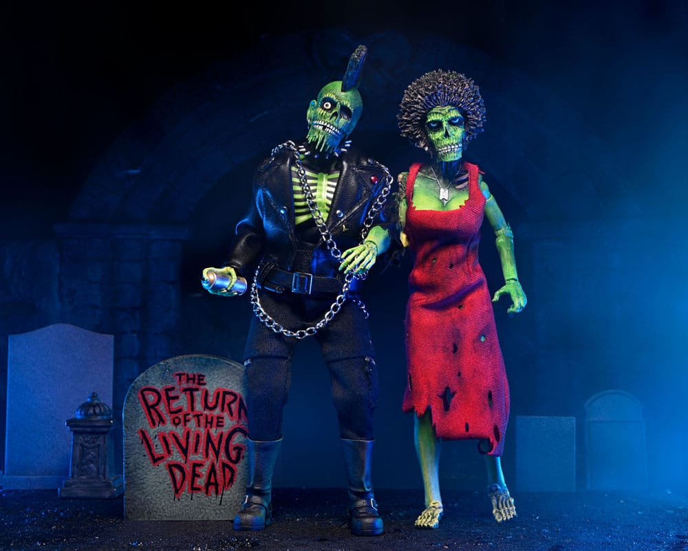 The Return of the Living Dead Clothed Action Figure Trash & Suicide 20 cm - MangaShop.ro