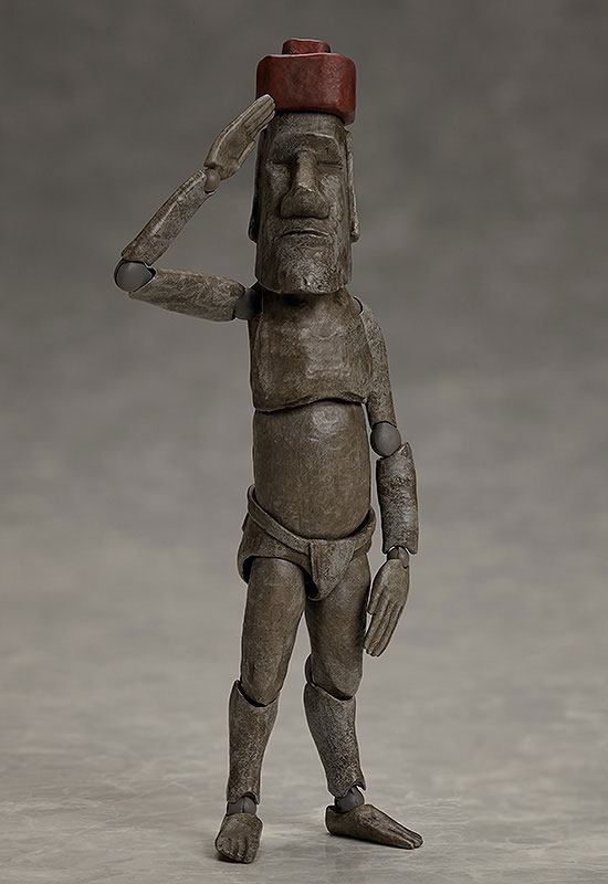 The Table Museum -Annex- Figma Action Figure Moai 14 cm - MangaShop.ro