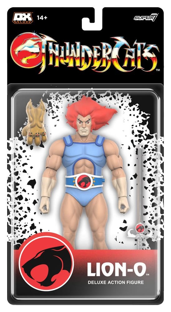 ThunderCats Deluxe Wave 01 Action Figure Lion-O 18 cm - MangaShop.ro