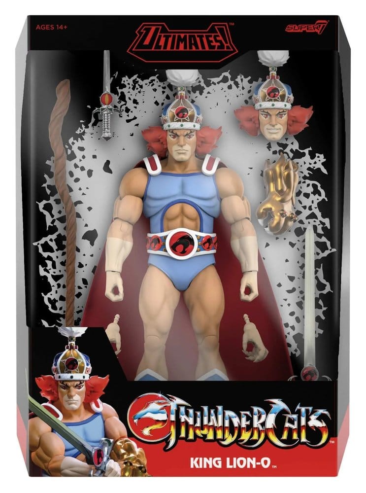 Thundercats Ultimates Action Figure Wave 14 - King Lion-O 18 cm - MangaShop.ro