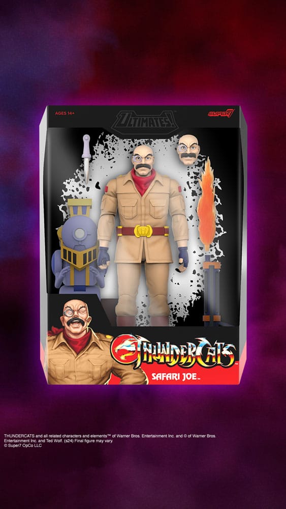 Thundercats Ultimates Action Figure Safari Joe Wave 12 18 cm - MangaShop.ro