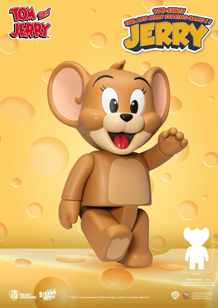 Tom & Jerry Syaking Bang PVC figure Jerry 30 cm - MangaShop.ro