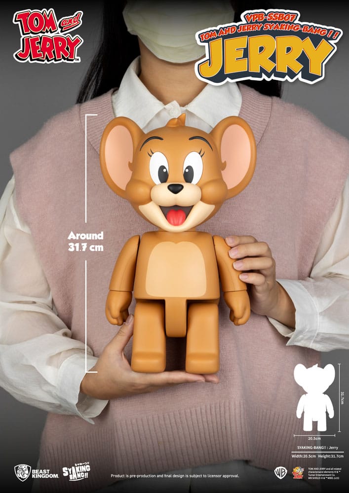 Tom & Jerry Syaking Bang PVC figure Jerry 30 cm - MangaShop.ro