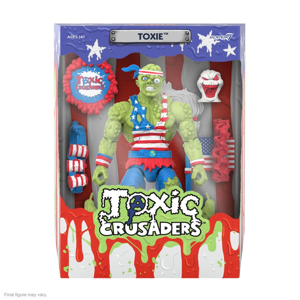 Toxic Crusaders Ultimates Action Figure Toxie (Vintage Toy America) 18 cm - MangaShop.ro
