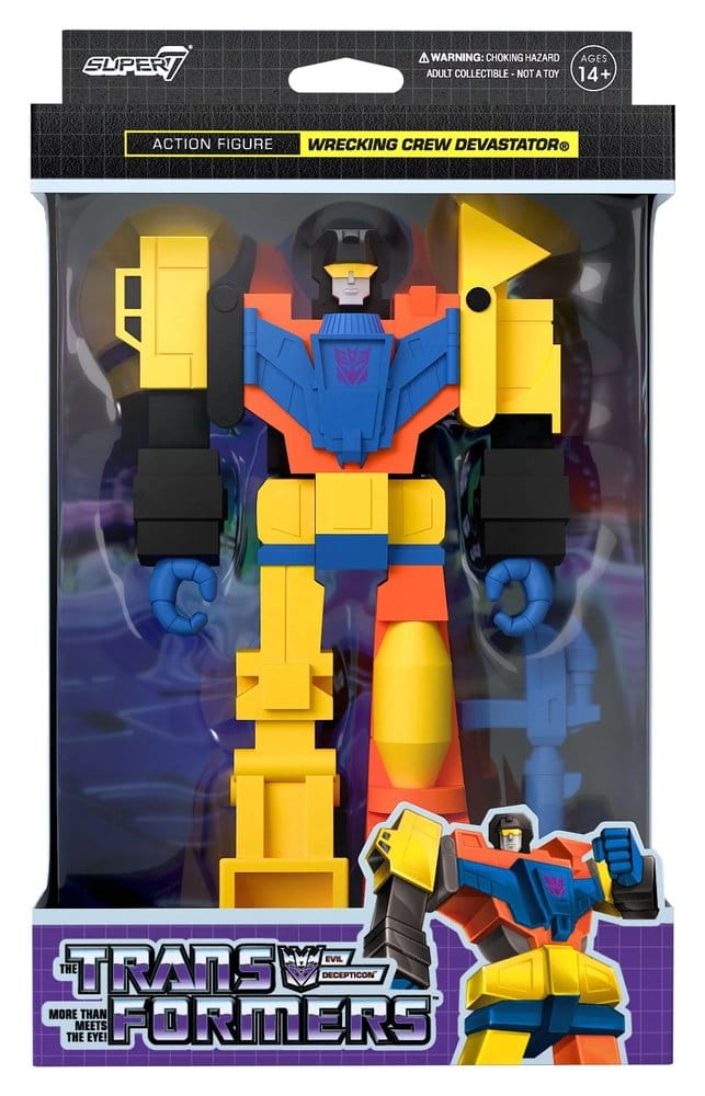 Transformers ReAction Action Figure Devastator 10 cm - MangaShop.ro