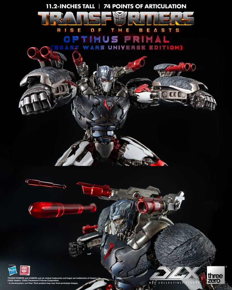 Transformers: Rise of the Beasts DLX Action Figure Optimus Primal (Beast Wars Universe Edition) 29 cm - MangaShop.ro