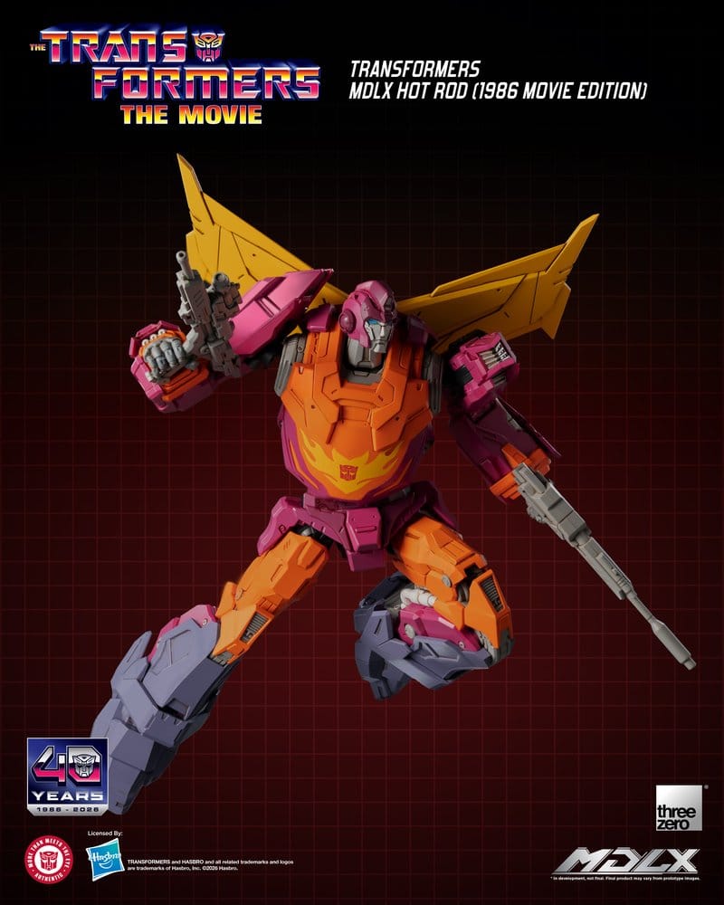 Transformers MDLX Action Figure Hot Rod (1986 Movie Edition) 18 cm - MangaShop.ro