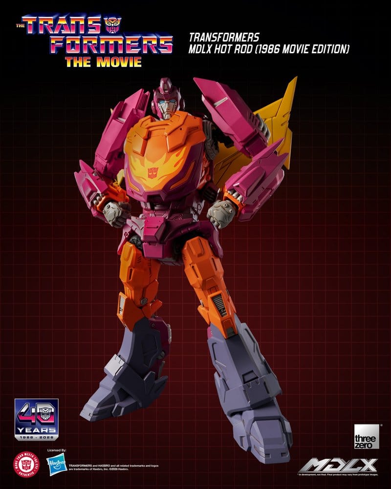 Transformers MDLX Action Figure Hot Rod (1986 Movie Edition) 18 cm - MangaShop.ro