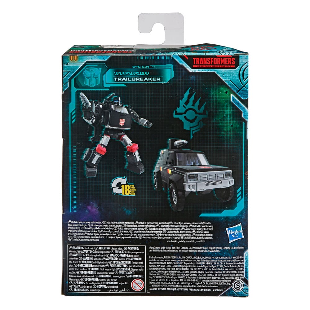 Transformers Generations War for Cybertron: Earthrise Deluxe Class Action Figure Trailbreaker 14 cm - MangaShop.ro