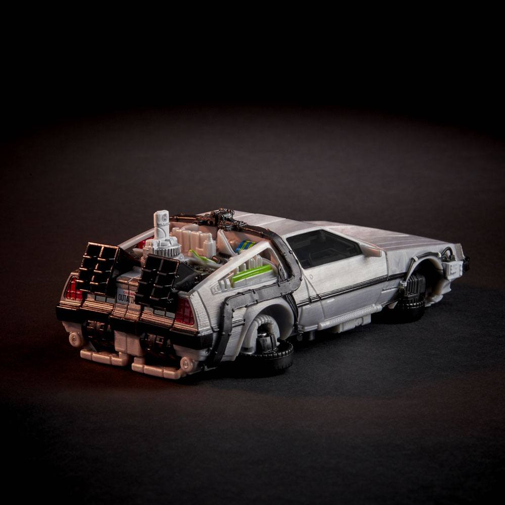 Transformers x Back to the Future Action Figure Delorian 14 cm - MangaShop.ro