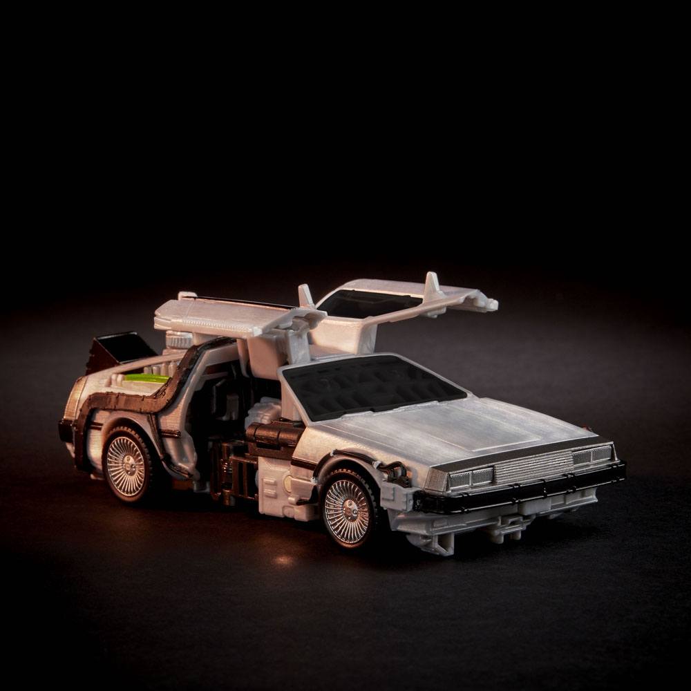 Transformers x Back to the Future Action Figure Delorian 14 cm - MangaShop.ro