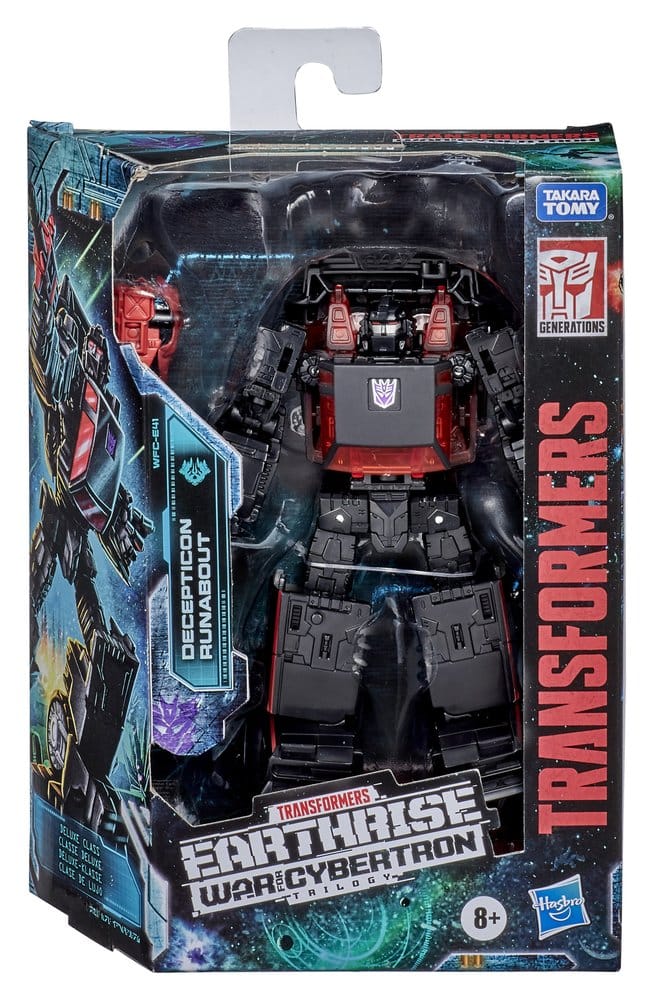 Transformers Generations War for Cybertron: Earthrise Deluxe Class Action Figure Decepticon Runabout WFC-E41 14 cm - MangaShop.ro