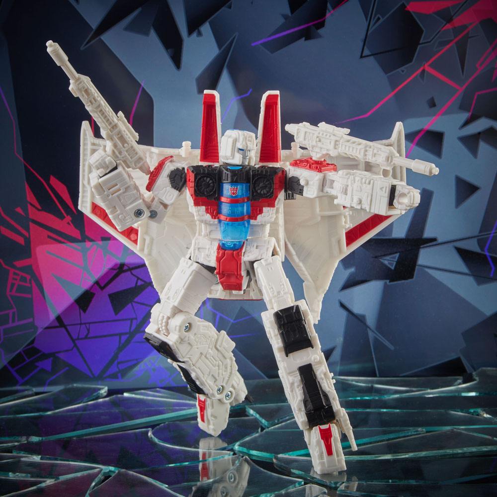 Transformers: Shattered Glass Voyager Class Action Figure Starscream 18 cm - MangaShop.ro