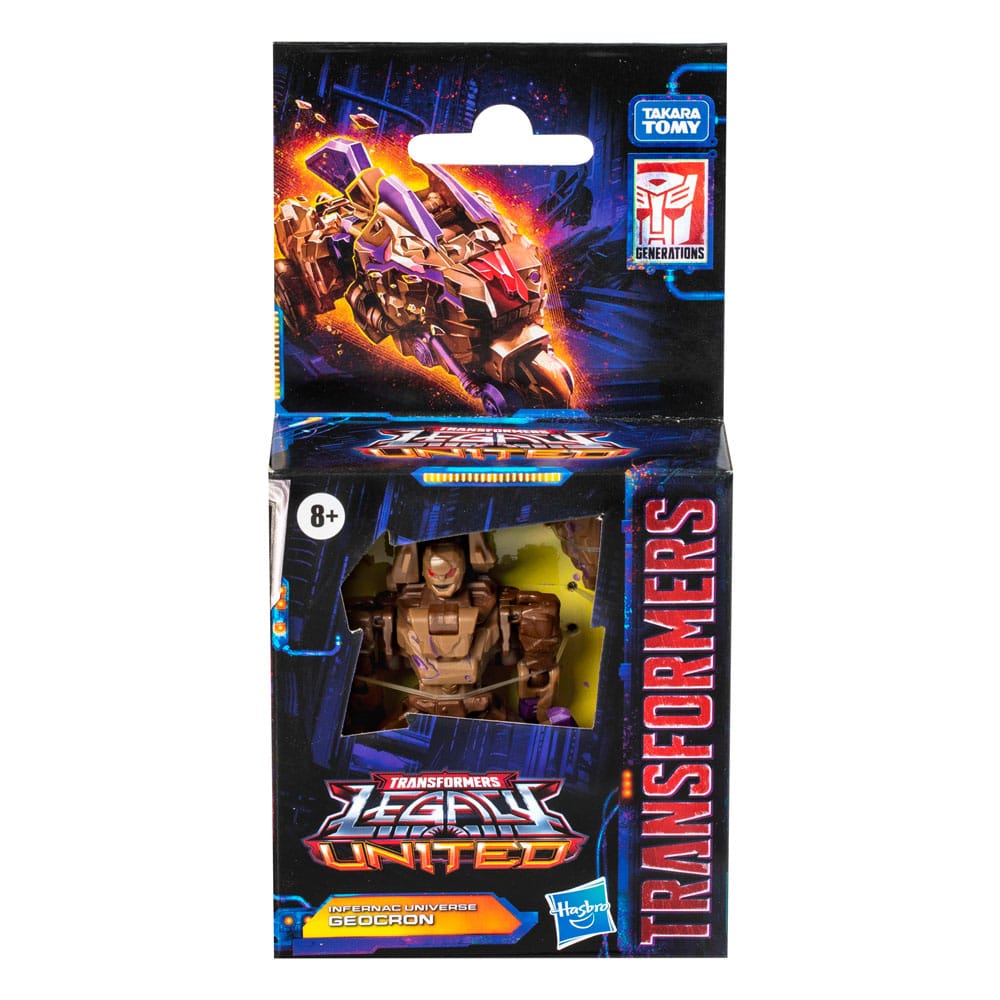 Transformers Generations Legacy United Core Class Action Figure Infernac Universe Geocron 9 cm - MangaShop.ro