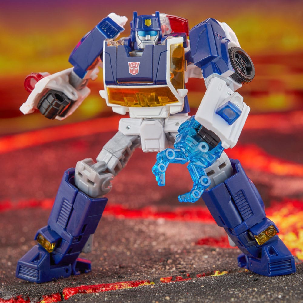 Transformers Generations Legacy United Deluxe Class Action Figure Rescue Bots Universe Autobot Chase 14 cm - MangaShop.ro