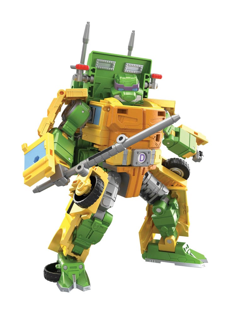 Transformers x Teenage Mutant Ninja Turtles Action Figure Party Wallop 18 cm - MangaShop.ro