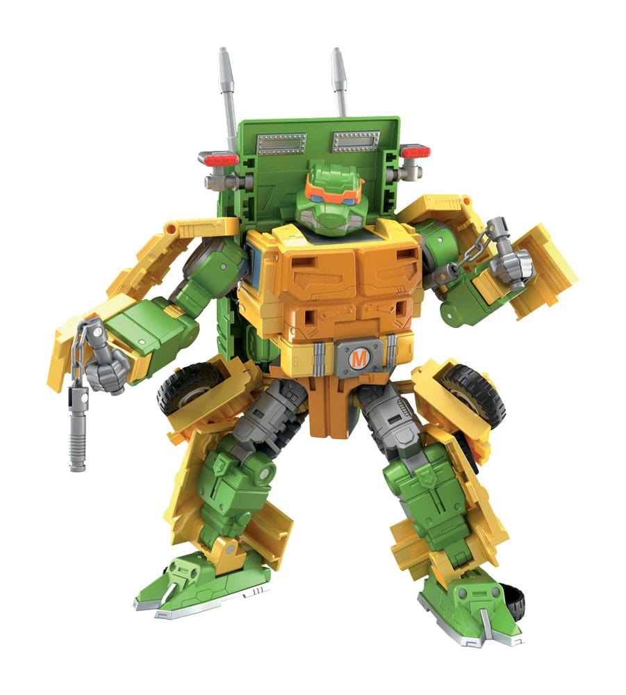 Transformers x Teenage Mutant Ninja Turtles Action Figure Party Wallop 18 cm - MangaShop.ro