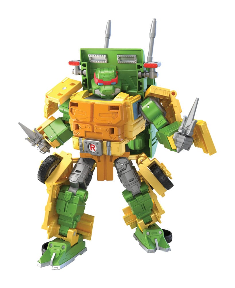 Transformers x Teenage Mutant Ninja Turtles Action Figure Party Wallop 18 cm - MangaShop.ro