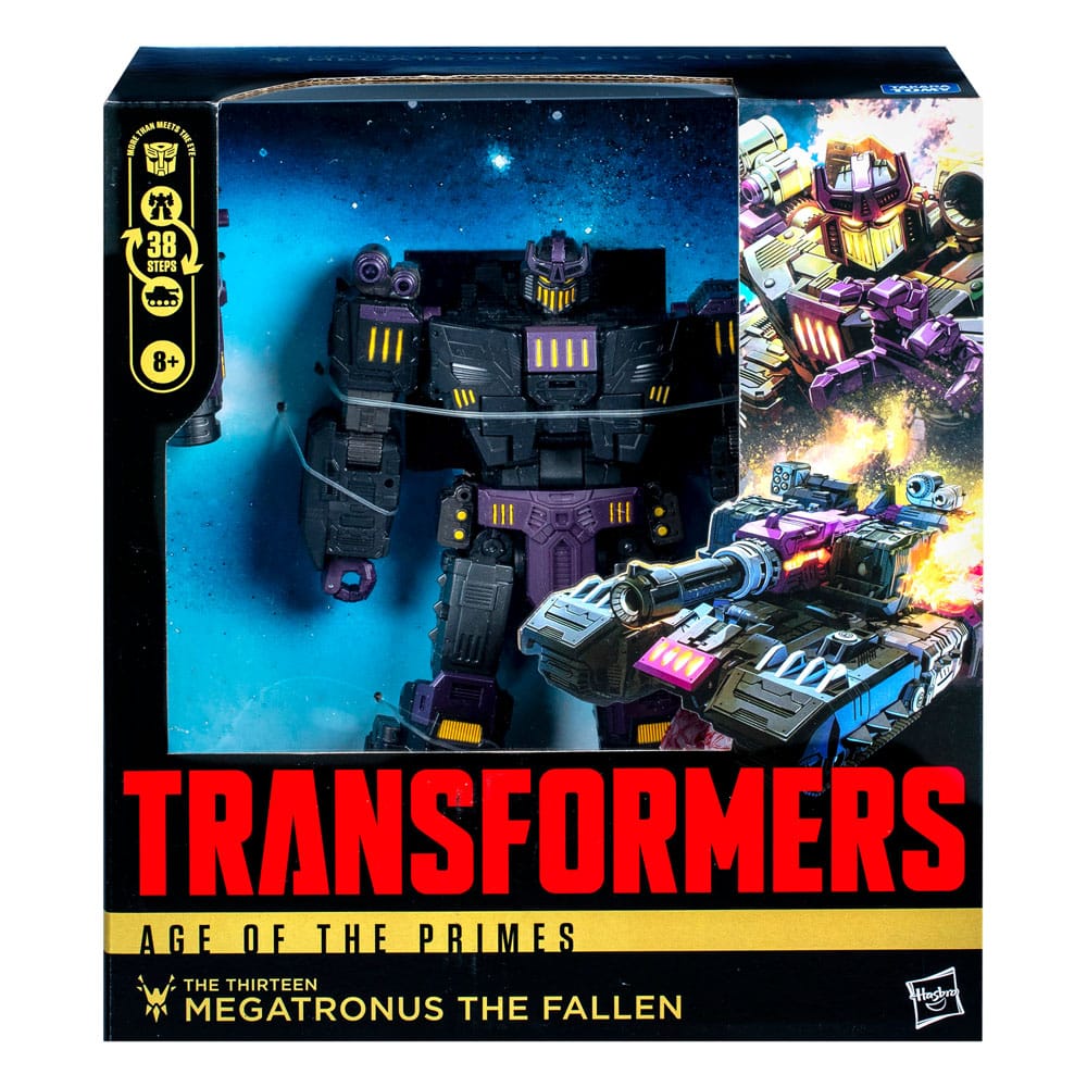 Transformers Age of the Primes Leader Class Action Figure The Thirteen Megatronus the Fallen 19 cm - MangaShop.ro