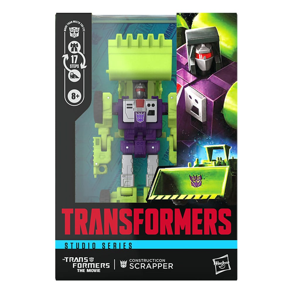 The Transformers: The Movie Generations Studio Series Voyager Class Action Figure Constructicon Scrapper 16 cm - MangaShop.ro