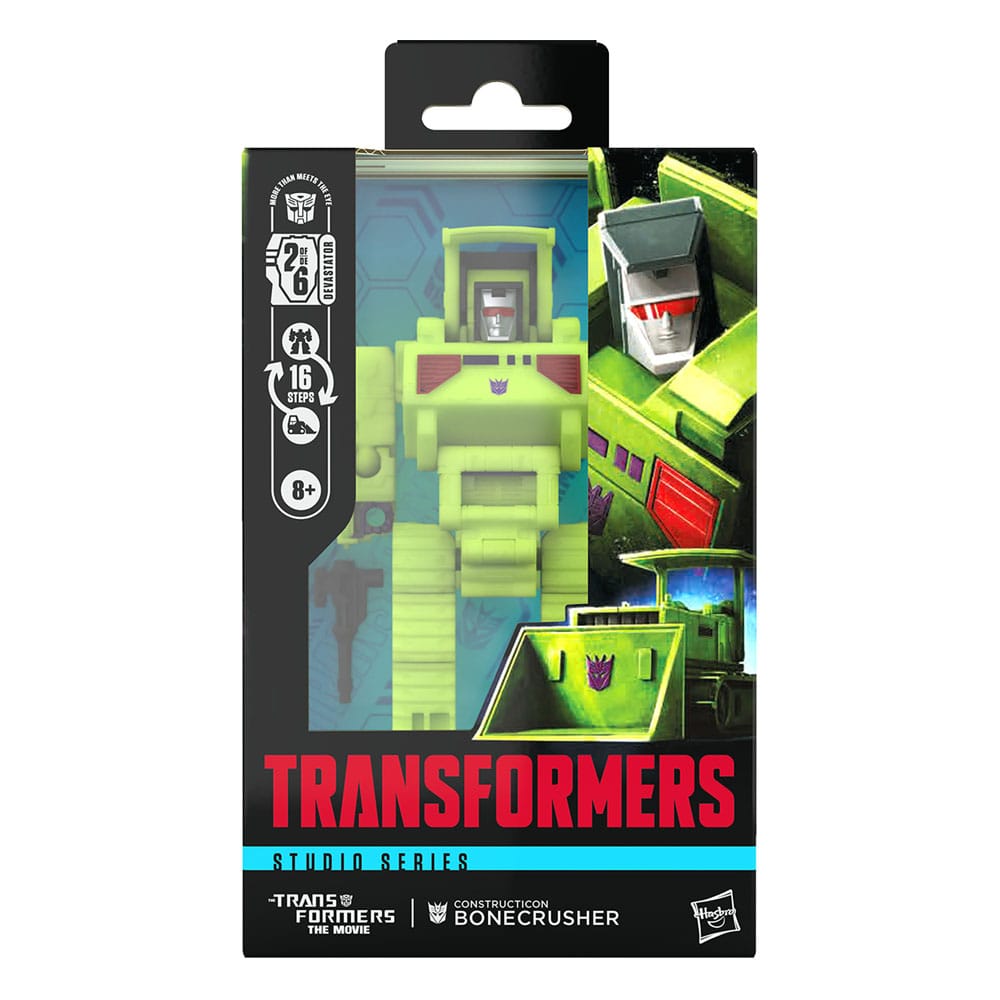 The Transformers: The Movie Generations Studio Series Deluxe Class Action Figure Constructicon Bonecrusher 11 cm - MangaShop.ro