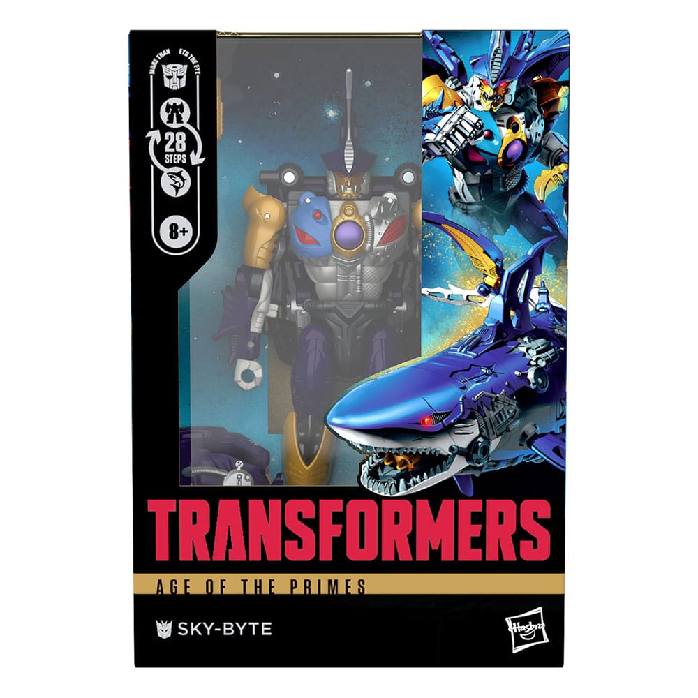 Transformers Age of the Primes Voyager Class Action Figure Sky-Byte 18 cm - MangaShop.ro