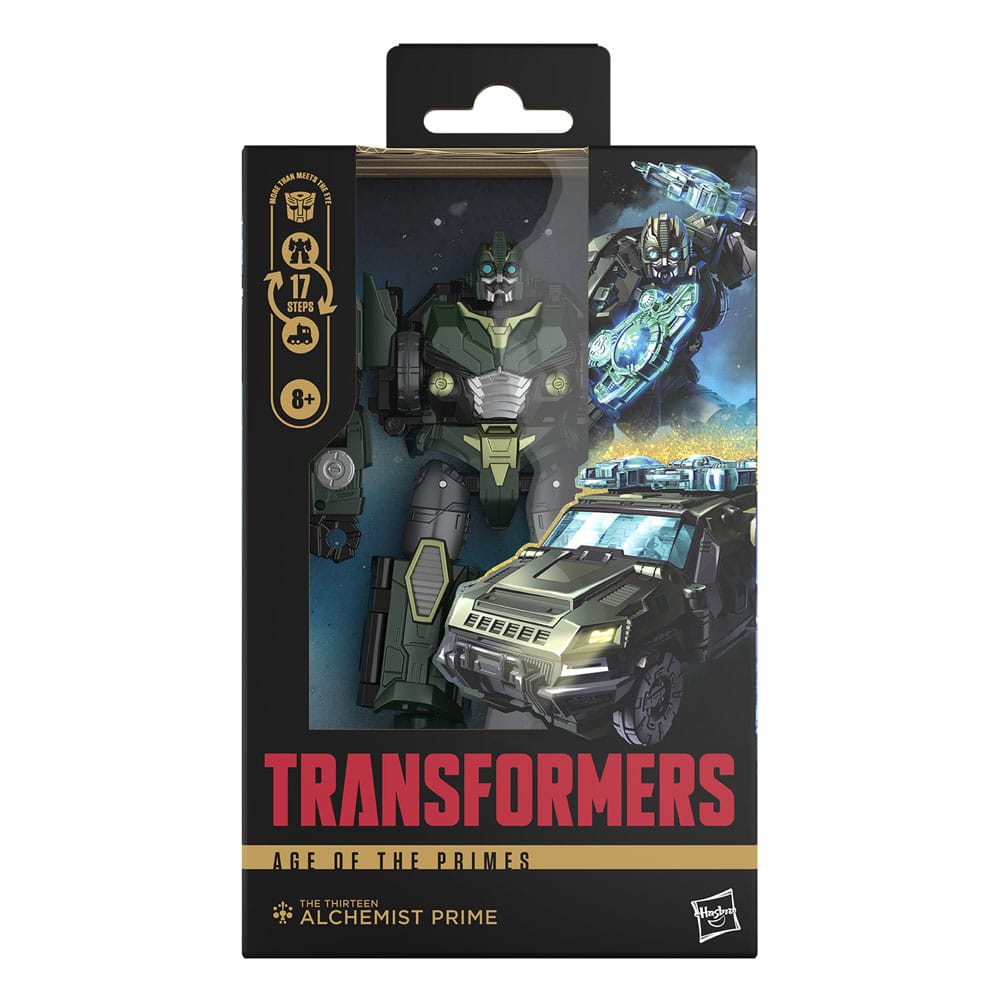 Transformers Age of the Primes Deluxe Class Action Figure The Thirteen Alchemist Prime 14 cm - MangaShop.ro
