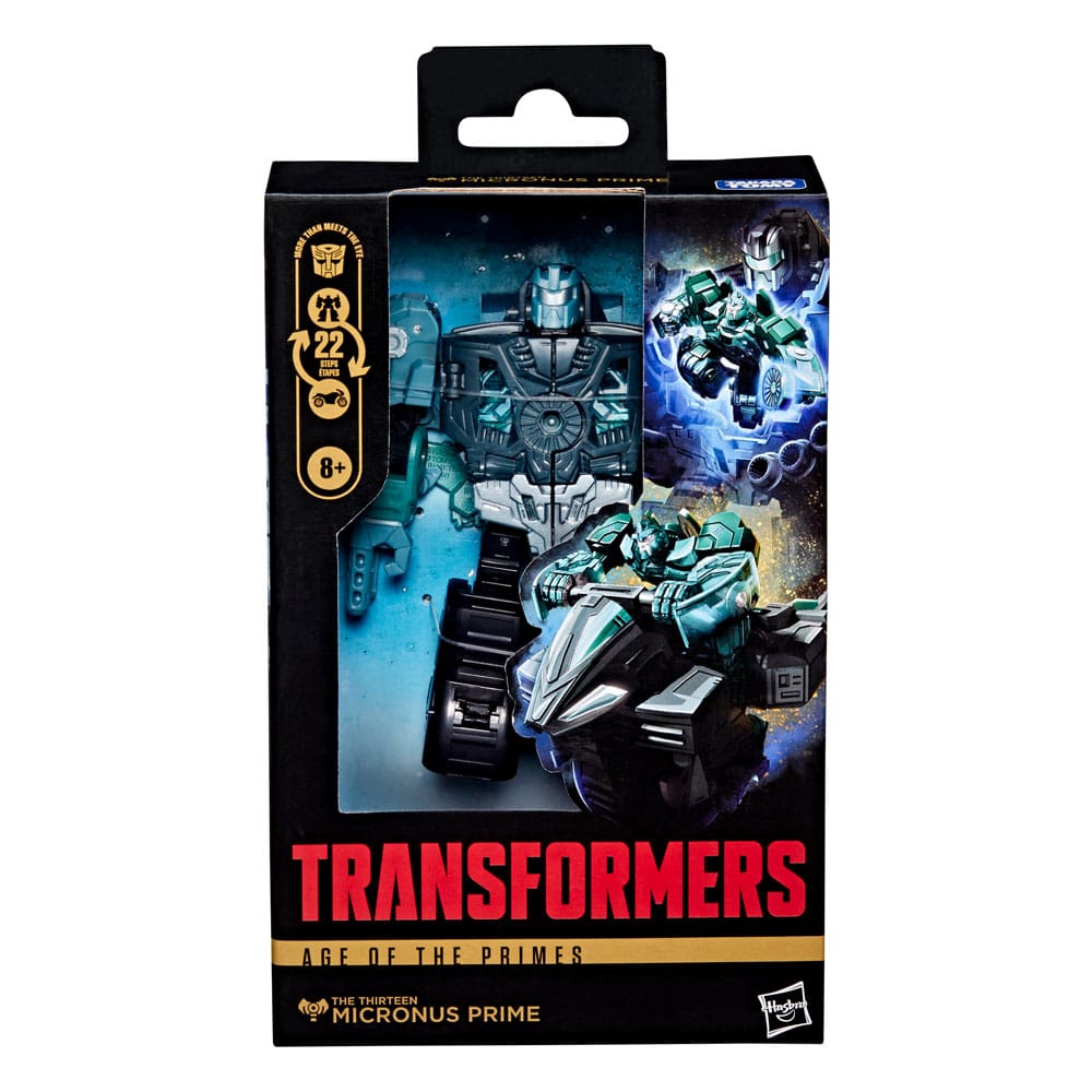Transformers Age of the Primes Deluxe Class Action Figure The Thirteen: Micronus Prime 14 cm - MangaShop.ro