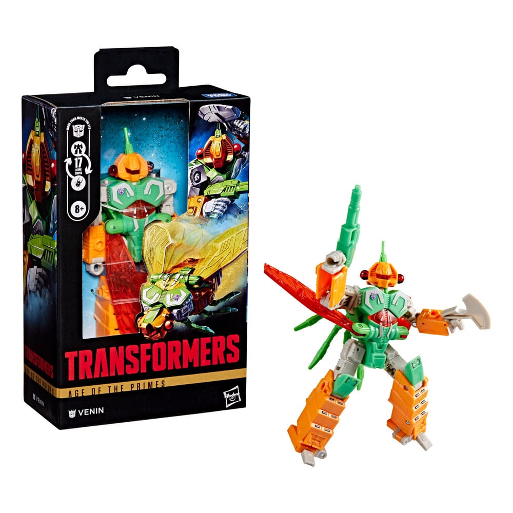 Transformers Age of the Primes Deluxe Class Action Figure Venin 14 cm - MangaShop.ro