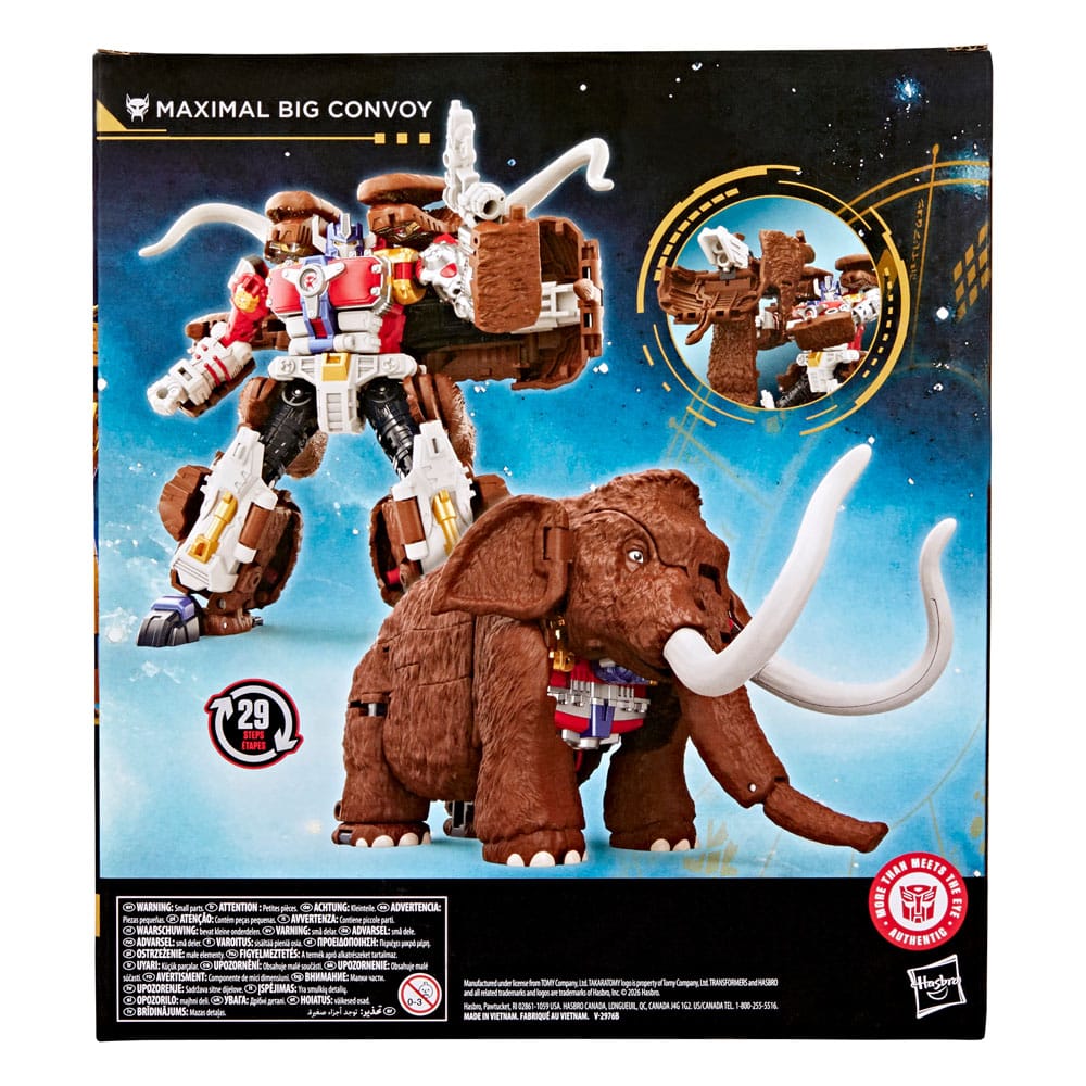 Transformers Age of the Primes Leader Class Action Figure Maximal Big Convoy 19 cm - MangaShop.ro