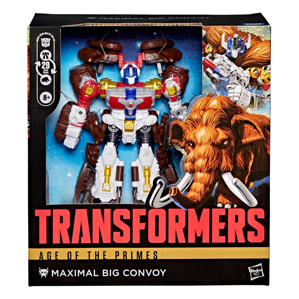 Transformers Age of the Primes Leader Class Action Figure Maximal Big Convoy 19 cm - MangaShop.ro