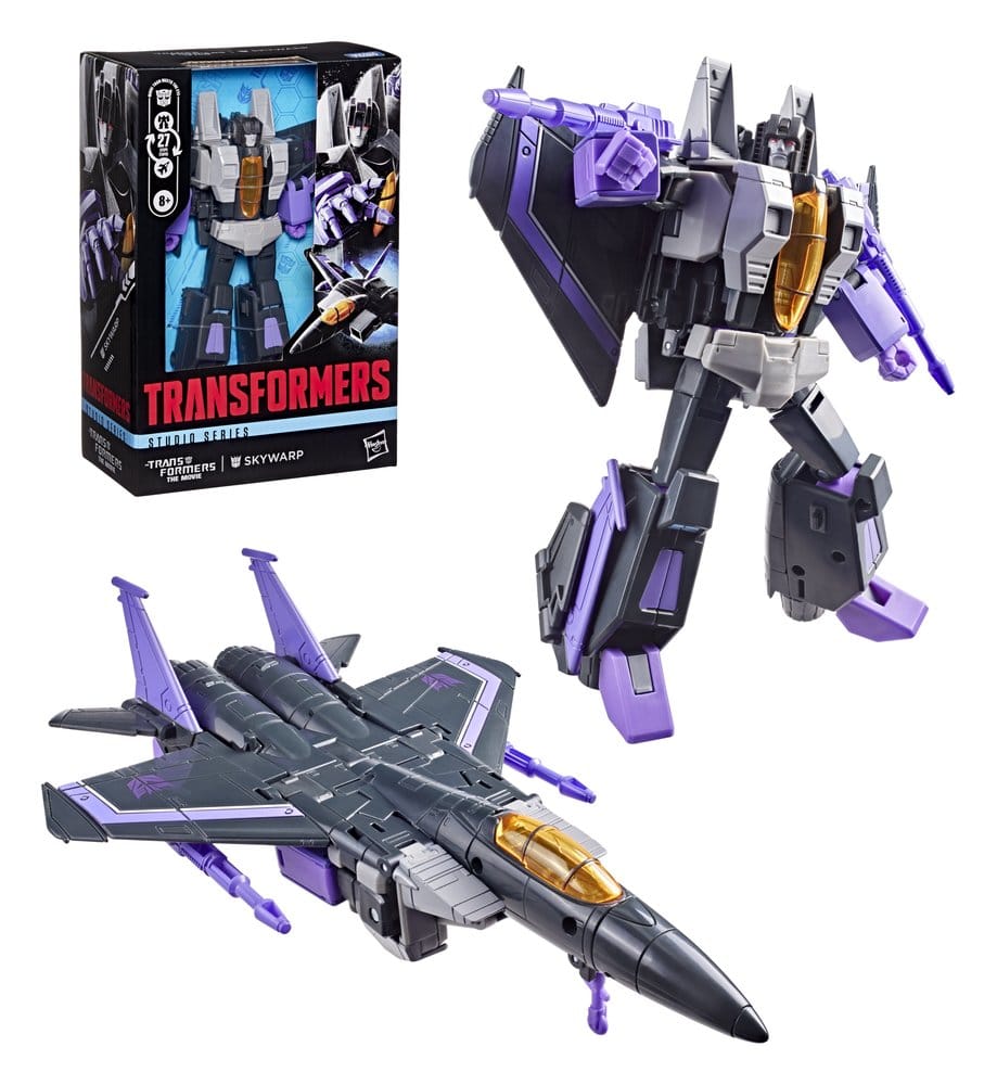 The Transformers: The Movie Studio Series Voyager Class Action Figure Skywarp 17 cm - MangaShop.ro