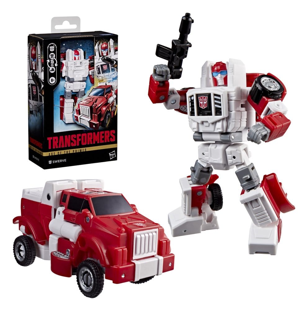 Transformers Age of the Primes Deluxe Class Action Figure Swerve 11 cm - MangaShop.ro