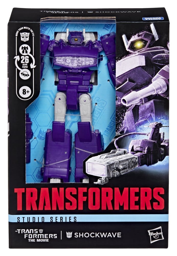 The Transformers: The Movie Studio Series Voyager Class Action Figure Shockwave 17 cm - MangaShop.ro