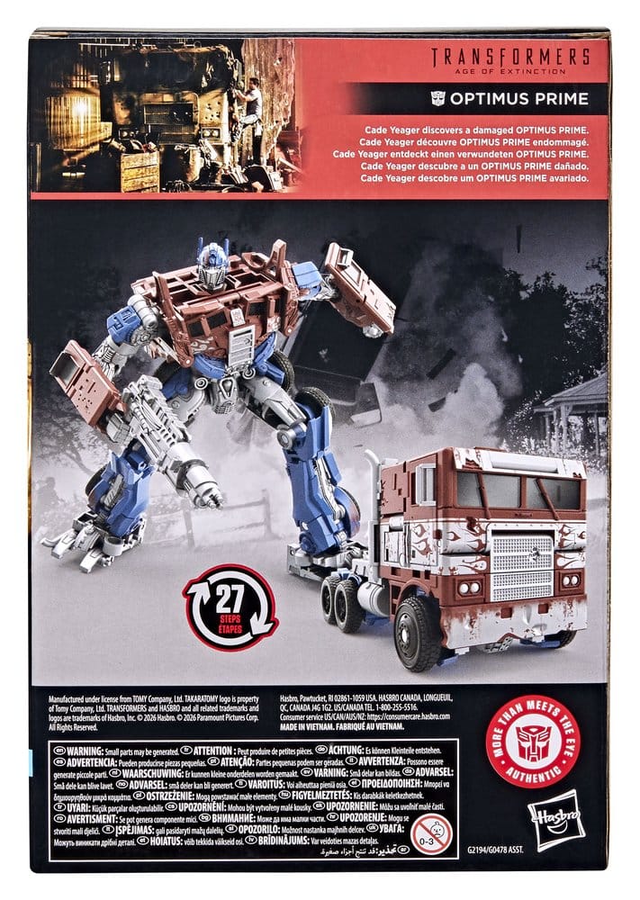 Transformers: Age of Extinction Studio Series Voyager Class Action Figure Optimus Prime 17 cm - MangaShop.ro