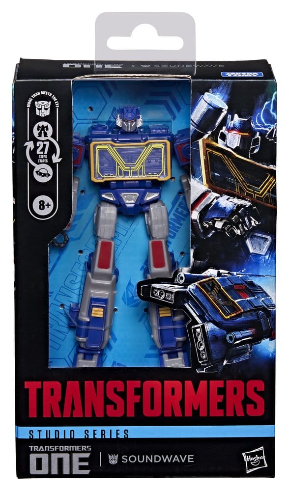 Transformers One Studio Series Deluxe Class Action Figure Soundwave 13 cm - MangaShop.ro