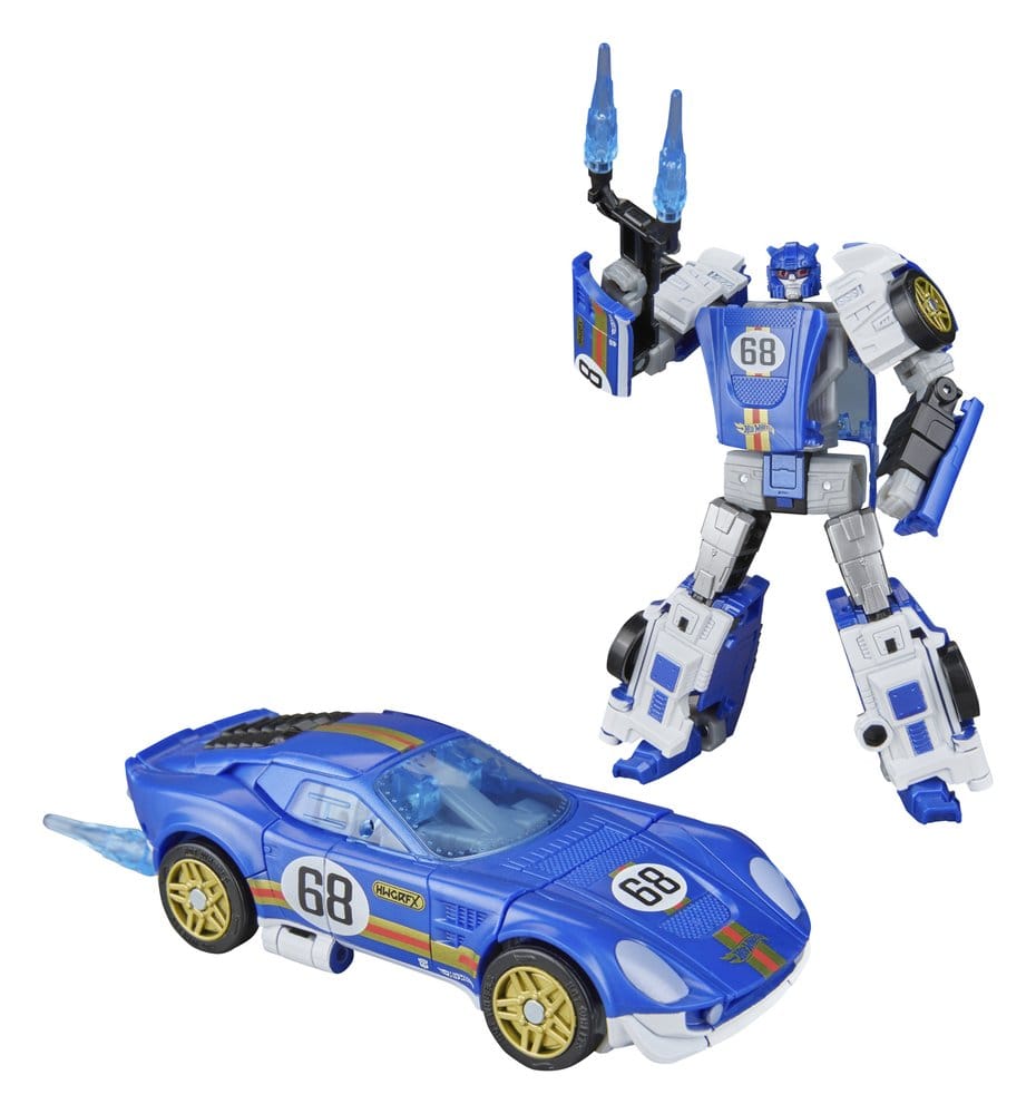 Transformers x Hot Wheels Collaborative Deluxe Class Action Figure El Segundo Coupe 13 cm - MangaShop.ro