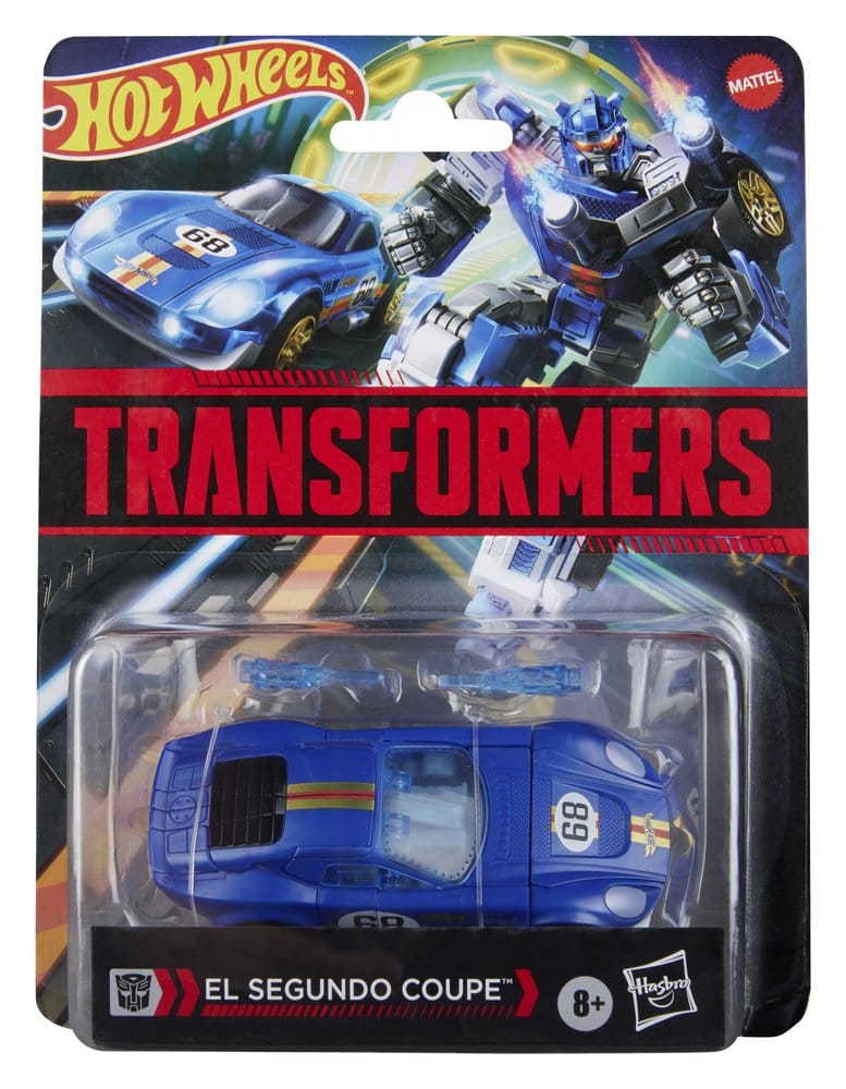 Transformers x Hot Wheels Collaborative Deluxe Class Action Figure El Segundo Coupe 13 cm - MangaShop.ro