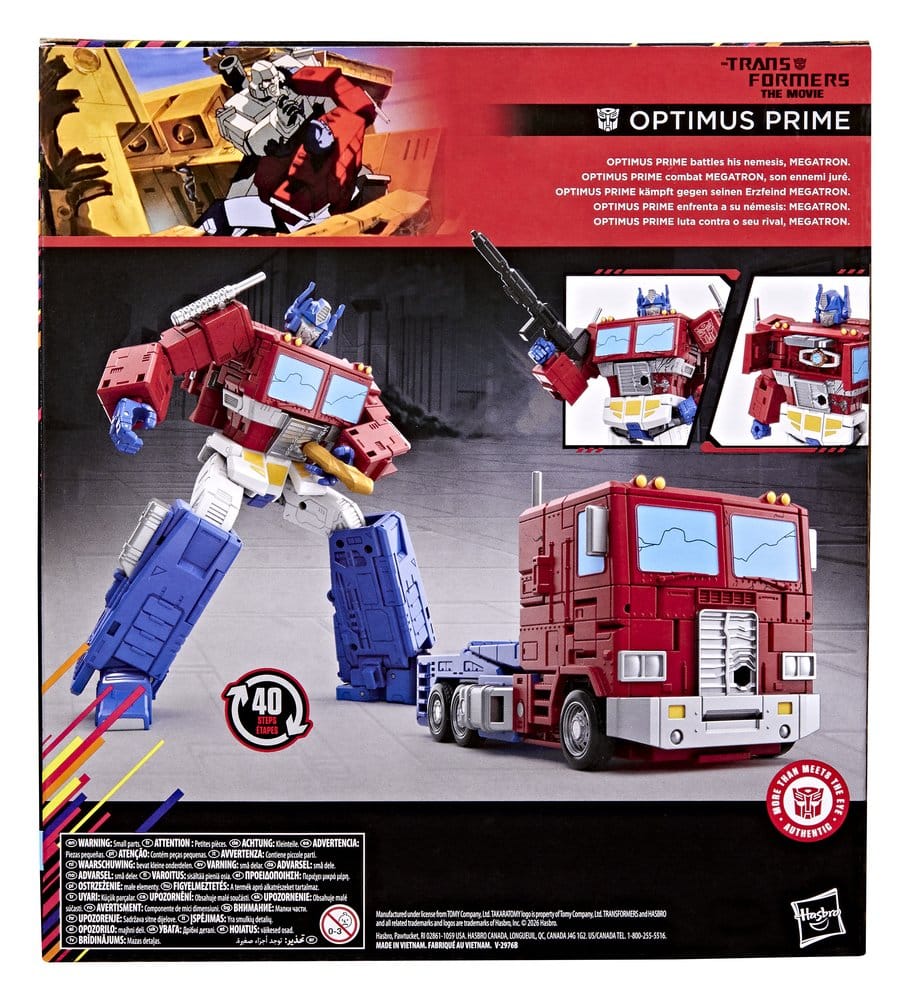 The Transformers: The Movie Studio Series Leader Class Action Figure MTMTE Collection: Optimus Prime 18 cm - MangaShop.ro