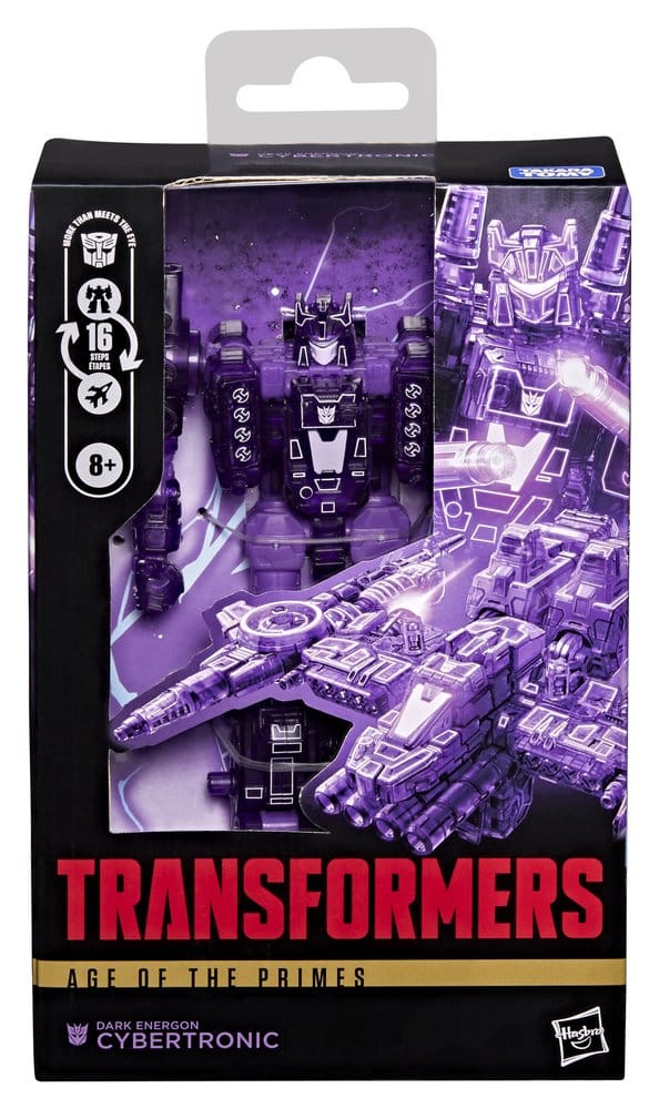 Transformers Age of the Primes Deluxe Class Action Figure Dark Energon Cybertronic 14 cm - MangaShop.ro