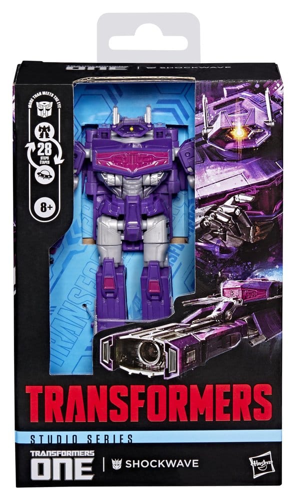 Transformers One Studio Series Deluxe Class Action Figure Shockwave 13 cm - MangaShop.ro