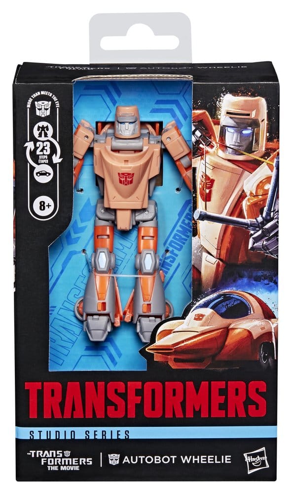 The Transformers: The Movie Transformers Studio Series Deluxe Class Action Figure Autobot Wheelie 11 cm - MangaShop.ro