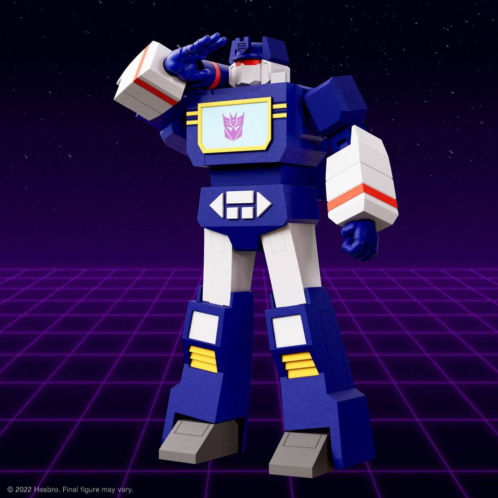 Transformers Ultimates Action Figure Soundwave G1 18 cm - MangaShop.ro