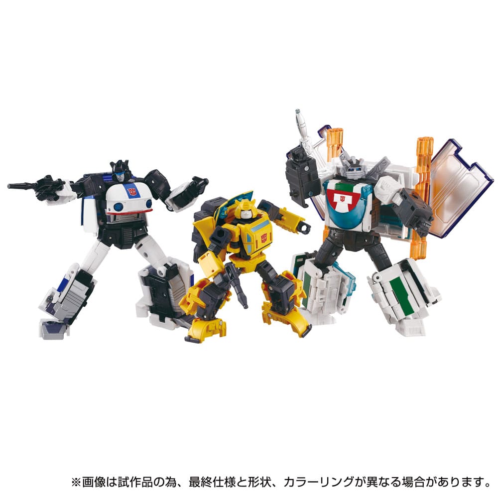 Transformers Dramatic Capture Series Action Figure 3-Pack Cybertron Chase - MangaShop.ro
