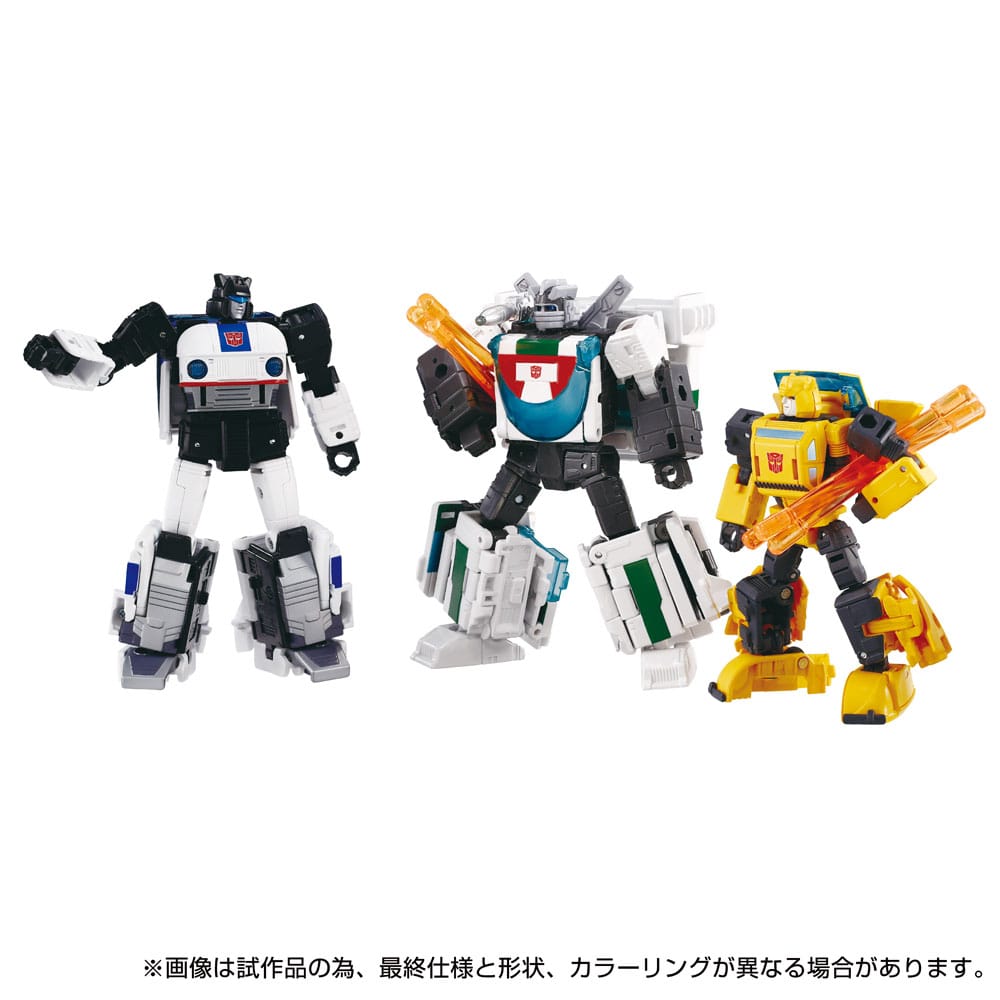 Transformers Dramatic Capture Series Action Figure 3-Pack Cybertron Chase - MangaShop.ro