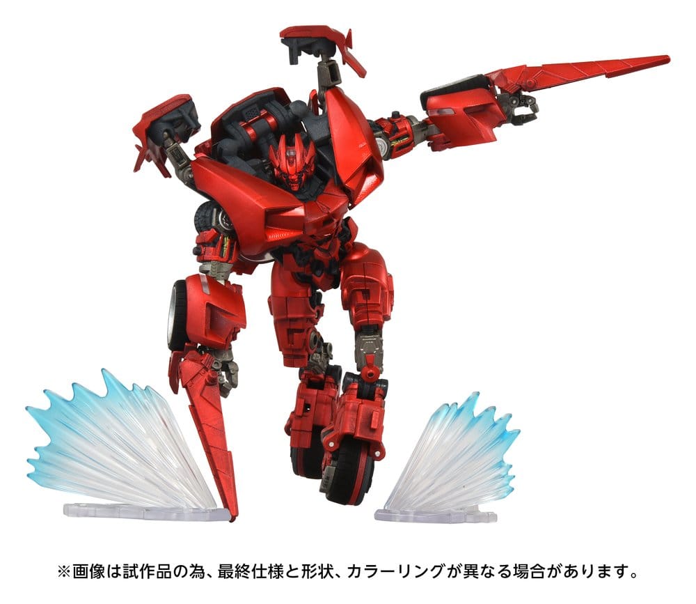 Transformers: Revenge of the Fallen Masterpiece Movie Next Action Figure MPMN-02 Sideswipe G1 Red 15 cm - MangaShop.ro